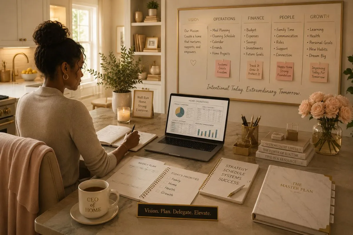 Running A Household Is Running An Enterprise. Start Treating It Like One. 1 Running A Household Is Running An Enterprise. Start Treating It Like One.