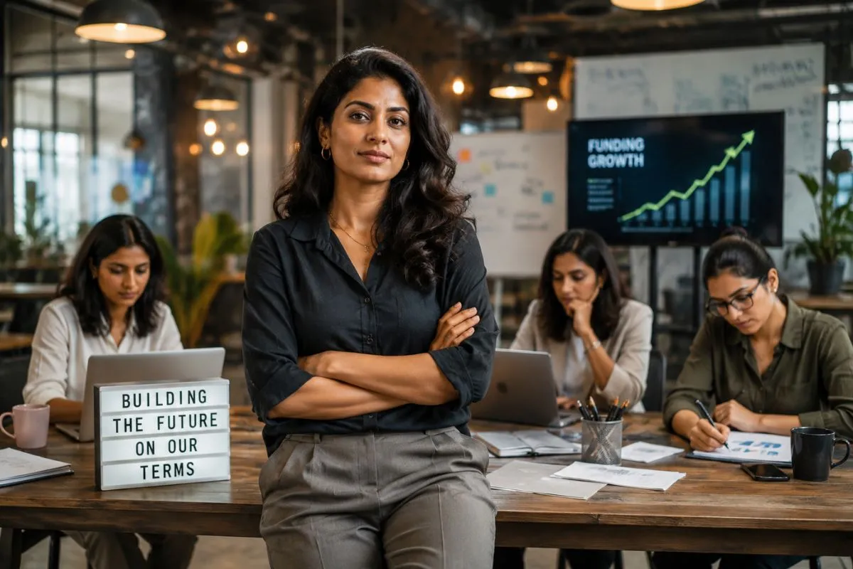 How Indian Women-Led Startups Are Smashing Through The Capital Ceiling