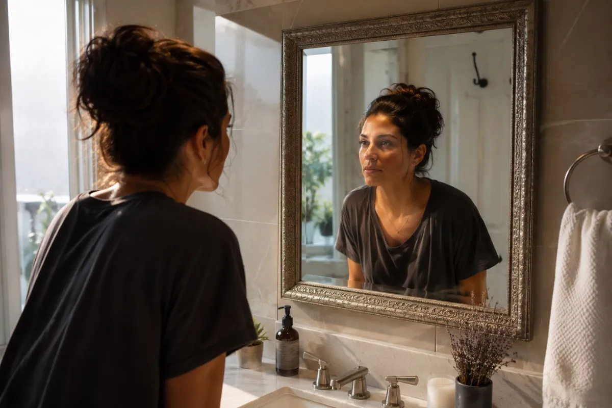 Your Mirror Is Not A Courtroom. Stop Putting Yourself On Trial Every Morning.