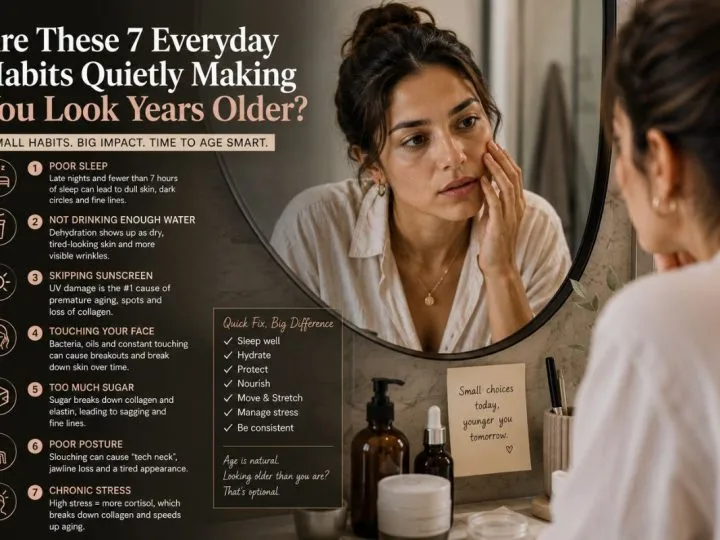 Are These 7 Everyday Habits Quietly Making You Look Years Older?