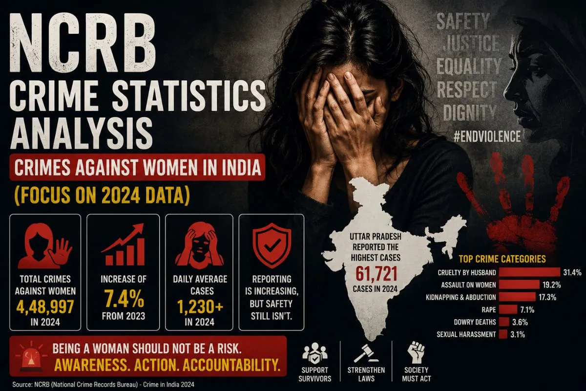 Ncrb Crime Statistics Analysis: Crimes Against Women In India (Focus On 2024 Data) 1 Ncrb Crime Statistics Analysis: Crimes Against Women In India (Focus On 2024 Data)