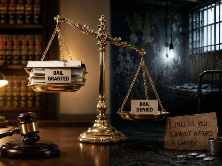 Bail Is The Rule, Unless You Cannot Afford A Lawyer