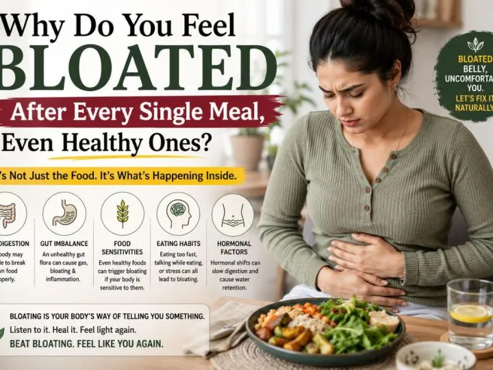 Why Do You Feel Bloated After Every Single Meal, Even Healthy Ones?