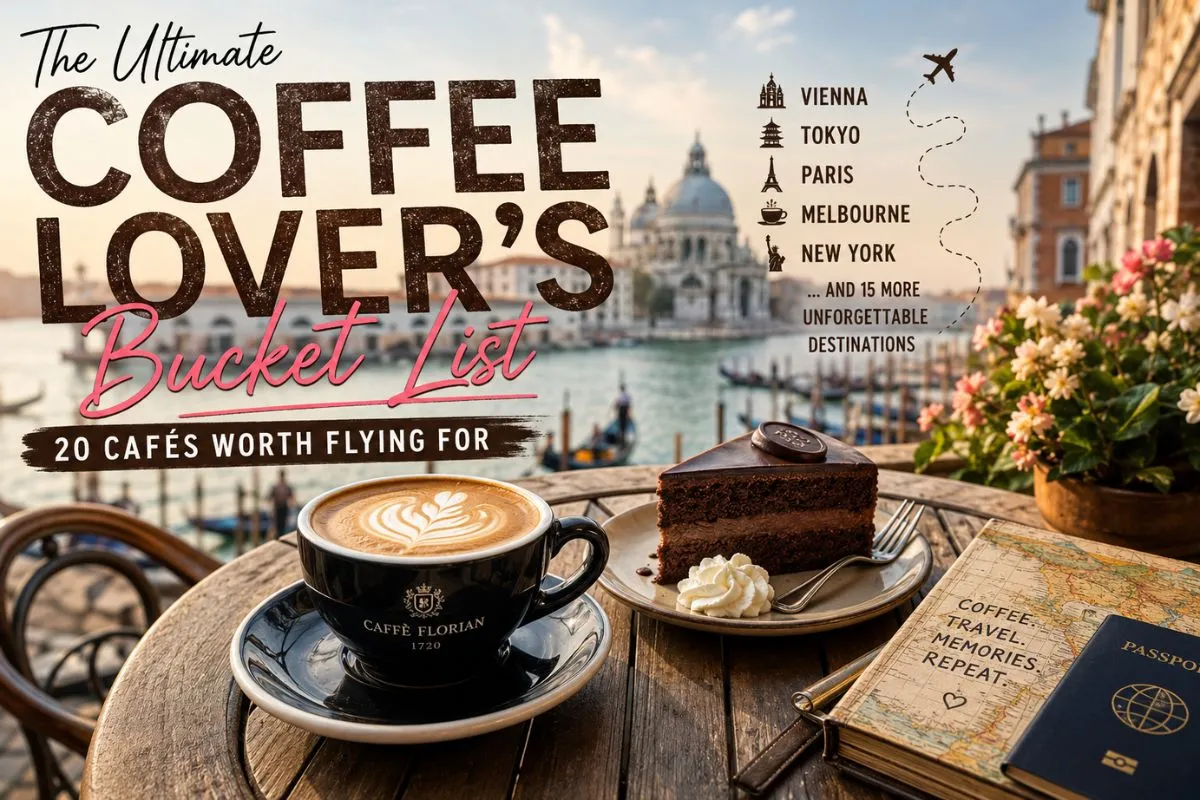 The Ultimate Coffee Lover’S Bucket List: 20 Cafés Worth Flying For