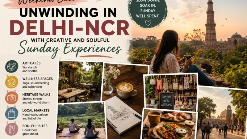 Weekend Edit: Unwinding In Delhi-Ncr With Creative And Soulful Sunday Experiences
