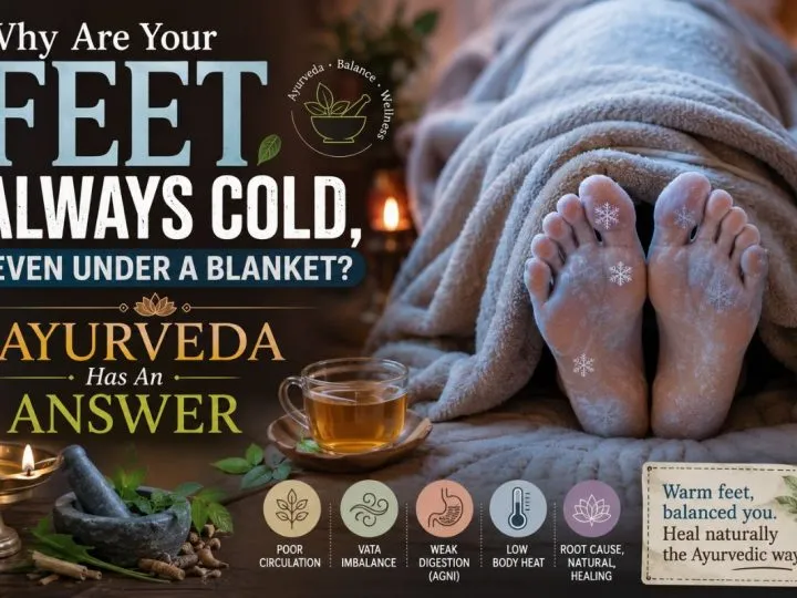 Why Are Your Feet Always Cold, Even Under A Blanket? Ayurveda Has An Answer
