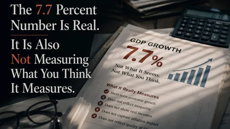 The 7.7 Percent Number Is Real. It Is Also Not Measuring What You Think It Measures 6 The 7.7 Percent Number Is Real. It Is Also Not Measuring What You Think It Measures