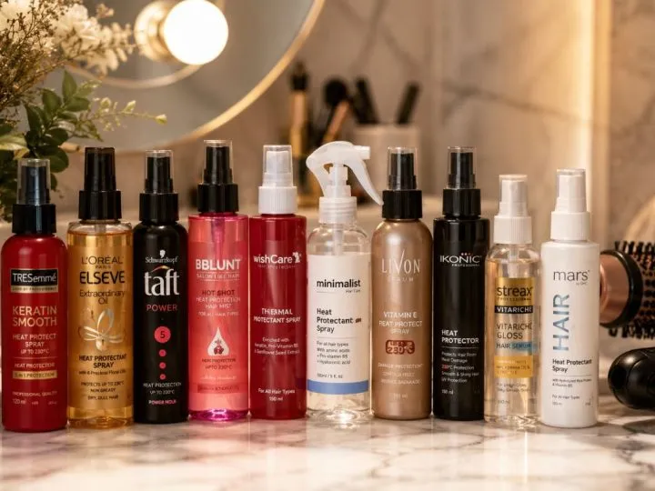 Best Heat Protectant Sprays For Women In India: 10 Tried And Tested Picks For Healthy, Damage-Free Hair