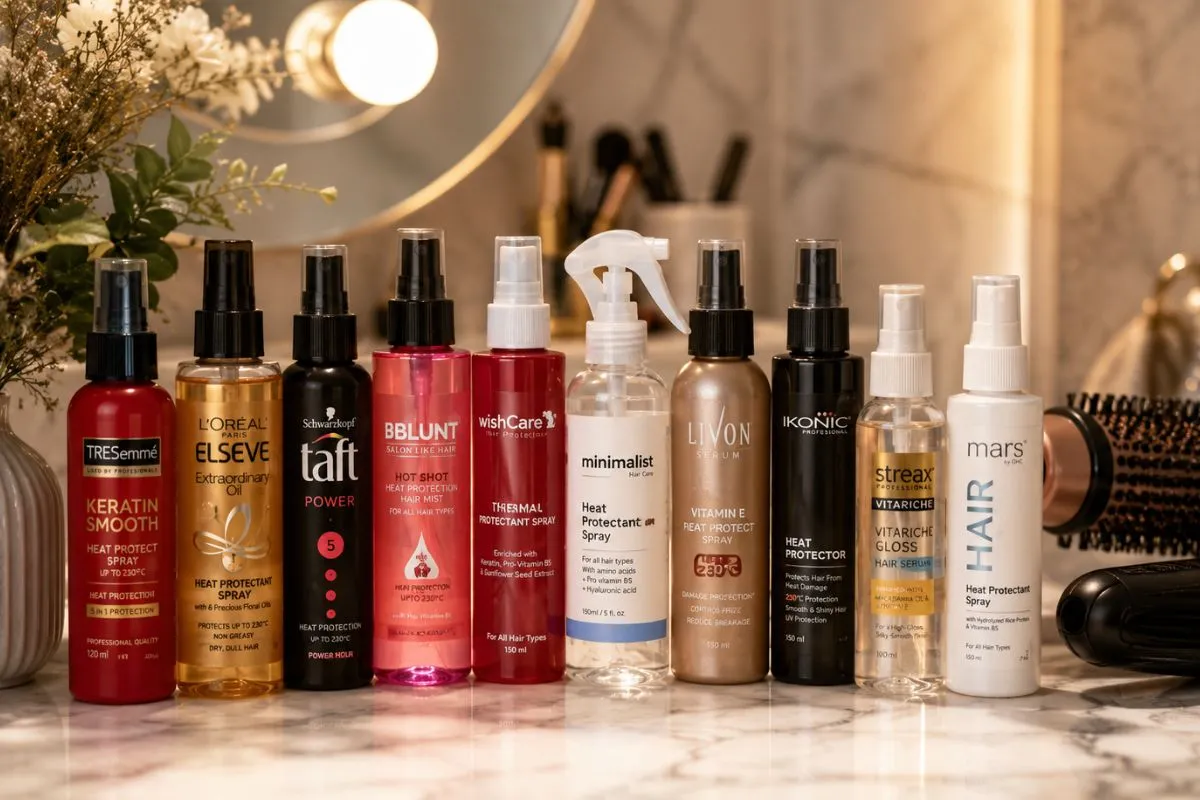 Best Heat Protectant Sprays For Women In India: 10 Tried And Tested Picks For Healthy, Damage-Free Hair 1 Best Heat Protectant Sprays For Women In India: 10 Tried And Tested Picks For Healthy, Damage-Free Hair