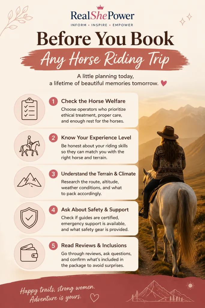 She Rode Into The Horizon And Never Fully Came Back. The Complete Guide To Horse Riding Travel For Women 4 Image 5