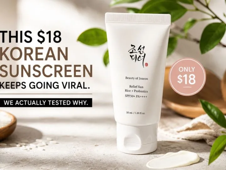 This 18 Dollar Korean Sunscreen Keeps Going Viral. We Actually Tested Why