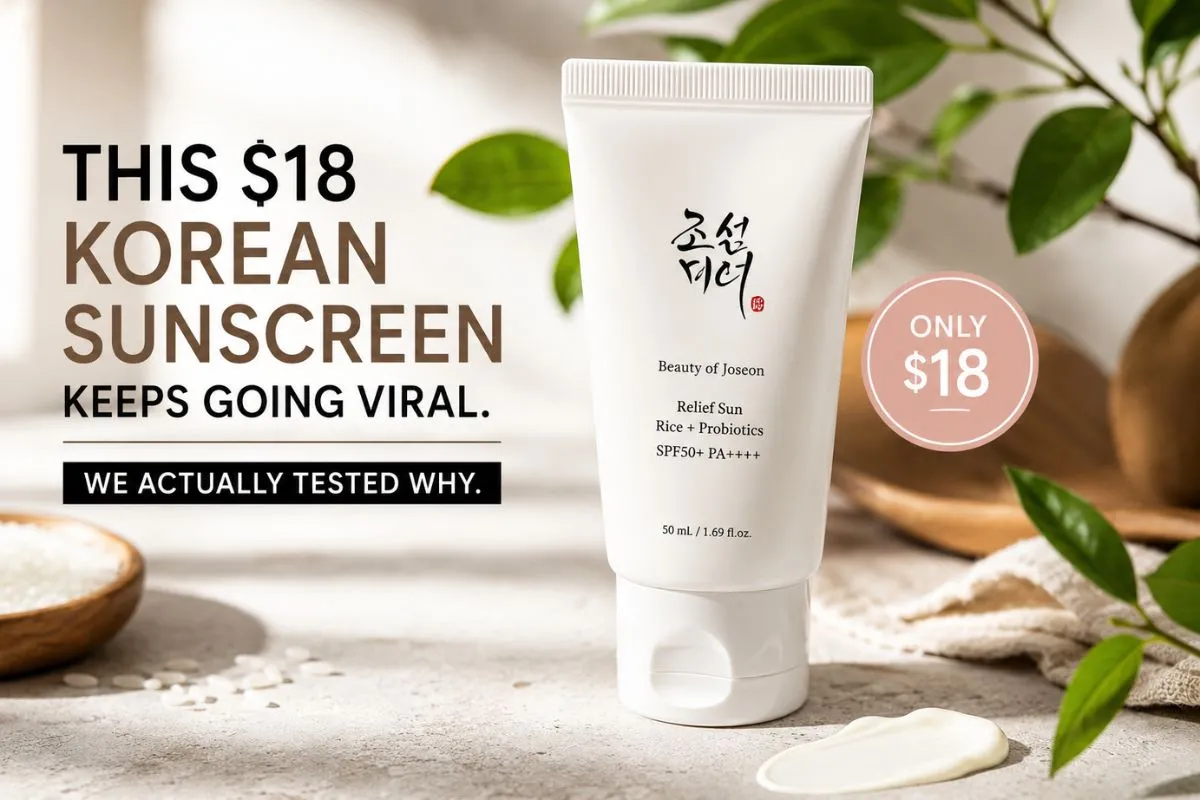 This 18 Dollar Korean Sunscreen Keeps Going Viral. We Actually Tested Why 1 This 18 Dollar Korean Sunscreen Keeps Going Viral. We Actually Tested Why