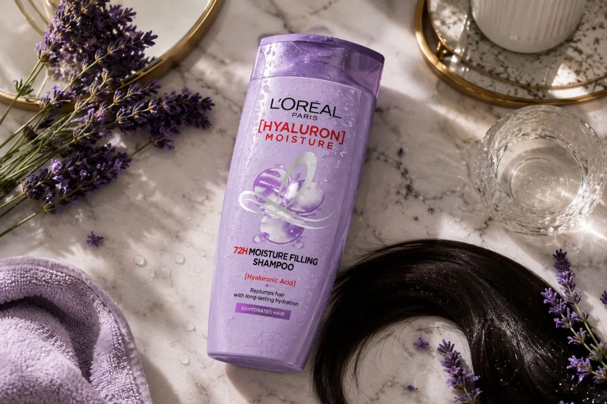 L'Oréal Paris Hyaluron Moisture 72H Shampoo Review: Does This Viral Shampoo Actually Work For Indian Hair? 1 L’Oréal Paris Hyaluron Moisture 72H Shampoo Review: Does This Viral Shampoo Actually Work For Indian Hair?