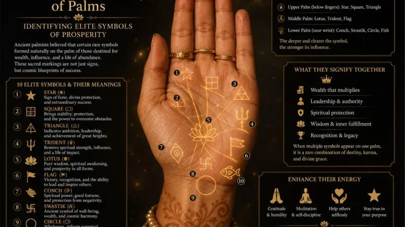 The Sacred Geometry Of Palms: Identifying Elite Symbols Of Prosperity