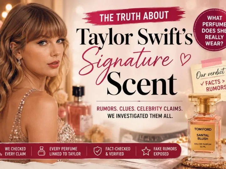 What Perfume Does Taylor Swift Actually Wear? We Checked Every Celebrity Claim