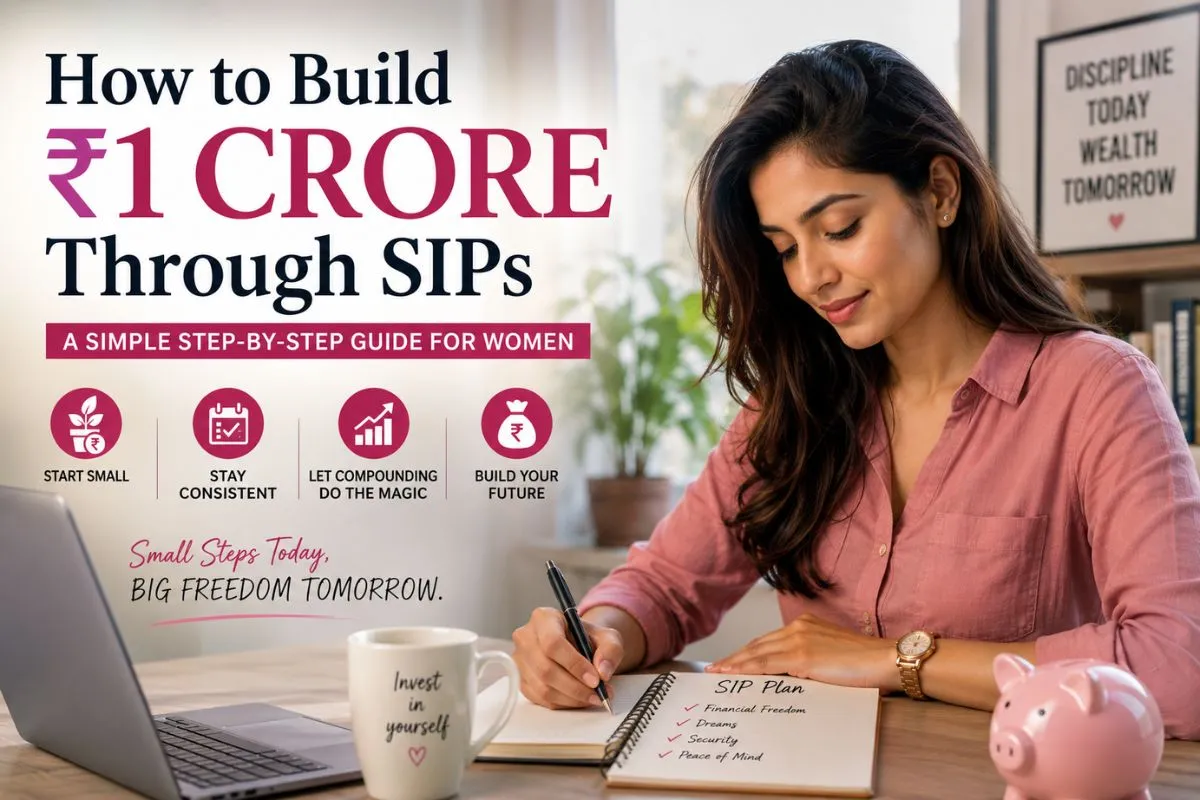 How To Build ₹1 Crore Through Sips: A Simple Step-By-Step Guide For Women 1 How To Build ₹1 Crore Through Sips: A Simple Step-By-Step Guide For Women