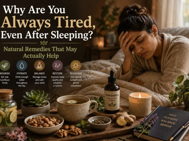 Why Are You Always Tired, Even After Sleeping? Natural Remedies That May Actually Help