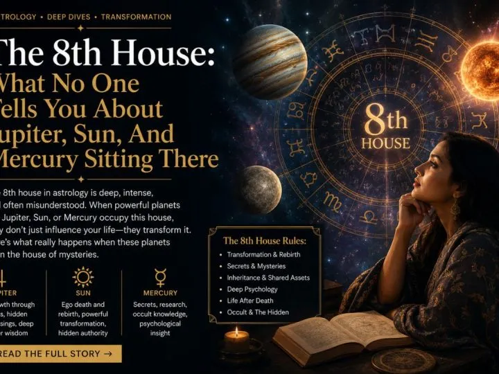 The 8Th House: What No One Tells You About Jupiter, Sun, And Mercury Sitting There