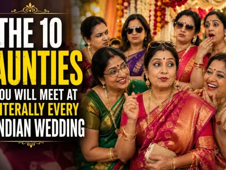 The 10 Aunties You Will Meet At Literally Every Indian Wedding
