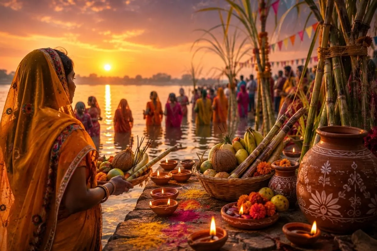 The Songs, Colors, And Clay: Unpacking The Breathtaking Artistry Of Chhath Puja 1 The Songs, Colors, And Clay: Unpacking The Breathtaking Artistry Of Chhath Puja