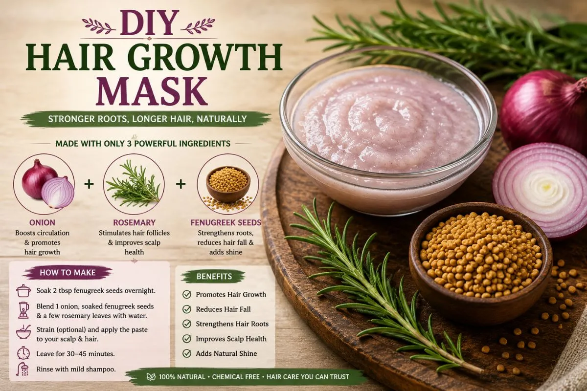 The Diy Hair Mask For Fast Hair Growth In 3 Weeks. Try It Now 1 The Diy Hair Mask For Fast Hair Growth In 3 Weeks. Try It Now