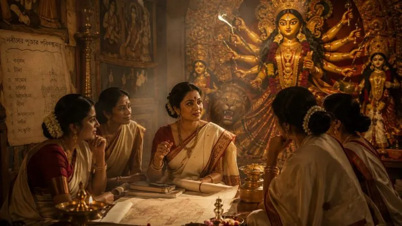Durga Puja: The Festival That Started As A Woman'S Boardroom, Long Before It Became A Unesco Spectacle 8 Durga Puja: The Festival That Started As A Woman’S Boardroom, Long Before It Became A Unesco Spectacle