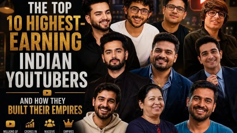 The Top 10 Highest-Earning Indian Youtubers And How They Built Their Empires 8 The Top 10 Highest-Earning Indian Youtubers And How They Built Their Empires