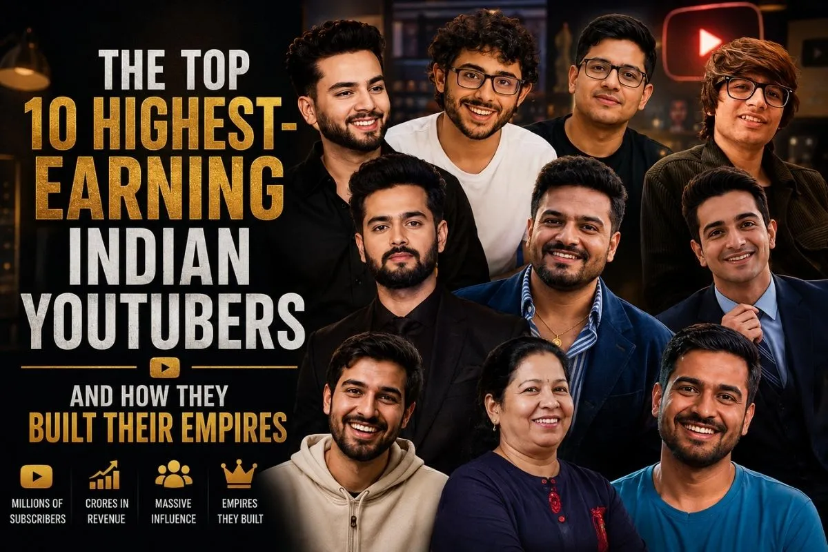 The Top 10 Highest-Earning Indian Youtubers And How They Built Their Empires