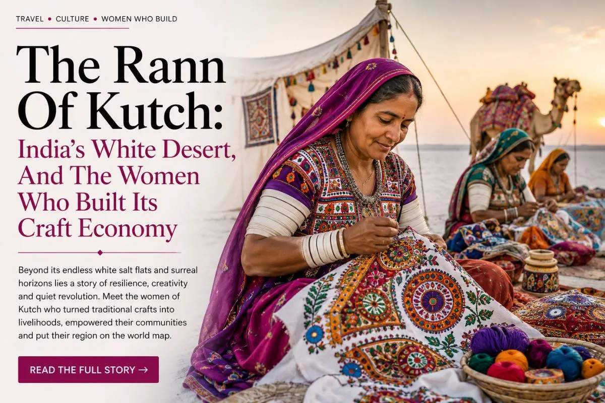 The Rann Of Kutch: India'S White Desert, And The Women Who Built Its Craft Economy 1 The Rann Of Kutch: India’S White Desert, And The Women Who Built Its Craft Economy