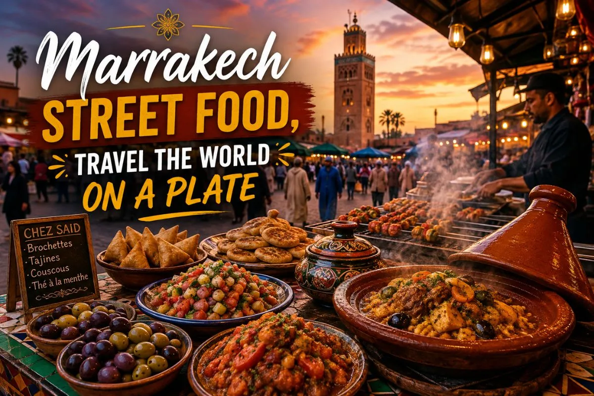 Marrakech Street Food Guide 2026 | Travel The World On A Plate