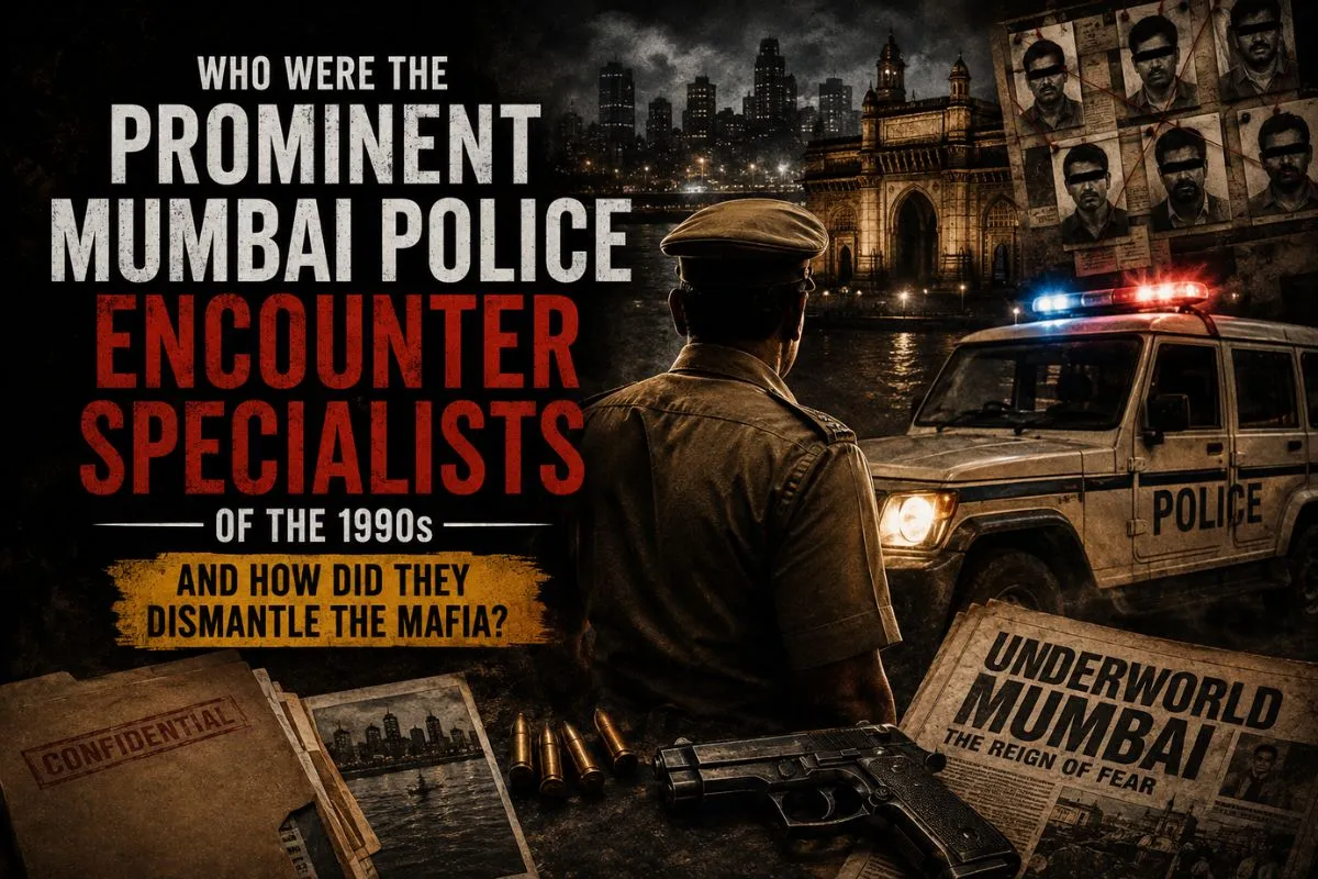 Who Were The Prominent Mumbai Police Encounter Specialists Of The 1990S And How Did They Dismantle The Mafia? 1 Who Were The Prominent Mumbai Police Encounter Specialists Of The 1990S And How Did They Dismantle The Mafia?