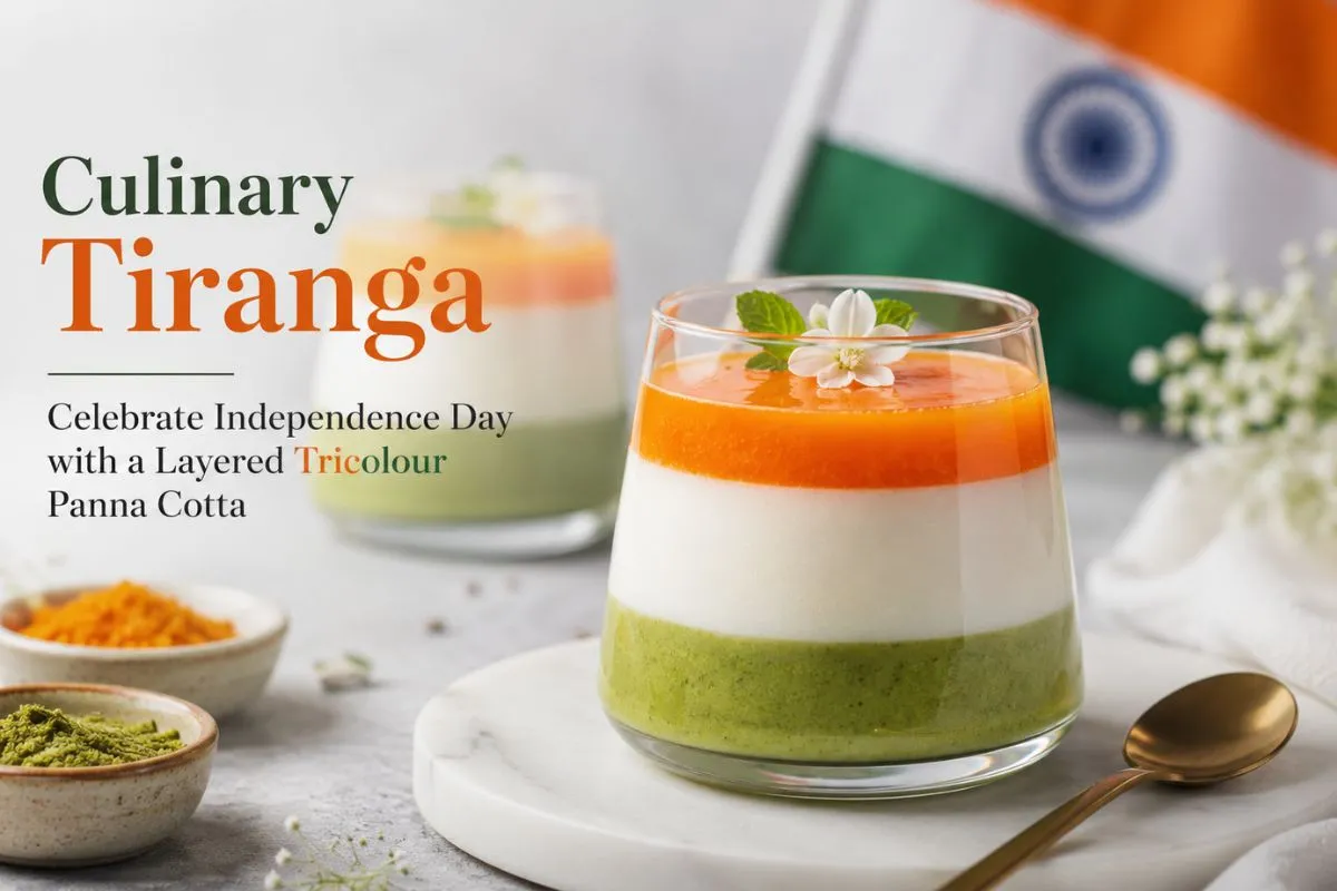 Culinary Tiranga: Celebrate Independence Day With A Layered Tricolour Panna Cotta