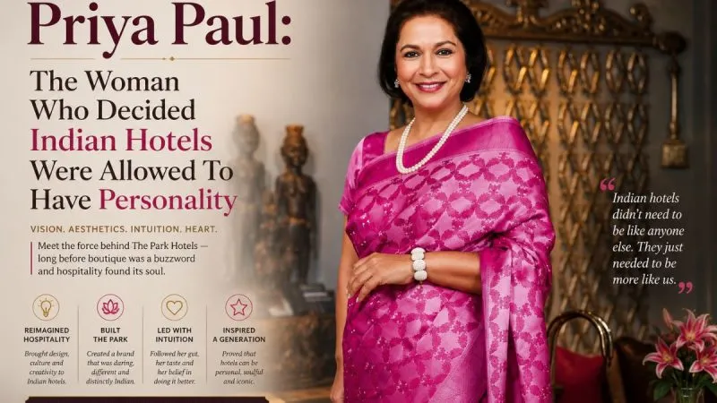 Priya Paul: The Woman Who Decided Indian Hotels Were Allowed To Have Personality 8 Priya Paul: The Woman Who Decided Indian Hotels Were Allowed To Have Personality