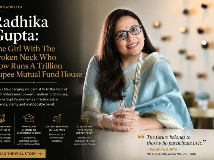 Radhika Gupta: The Girl With The Broken Neck Who Now Runs A Trillion Rupee Mutual Fund House