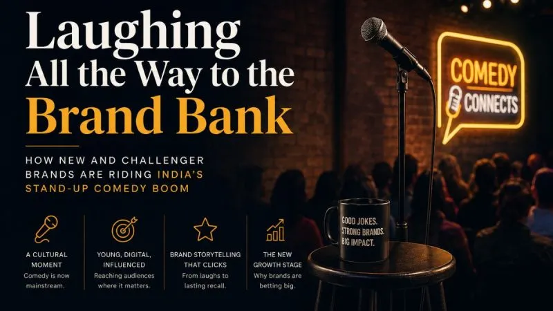 Laughing All The Way To The Brand Bank: How New And Challenger Brands Are Riding India’s Stand-Up Comedy Boom
