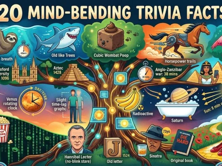 20 Mind-Bending Trivia Facts You Won’T Believe Are True