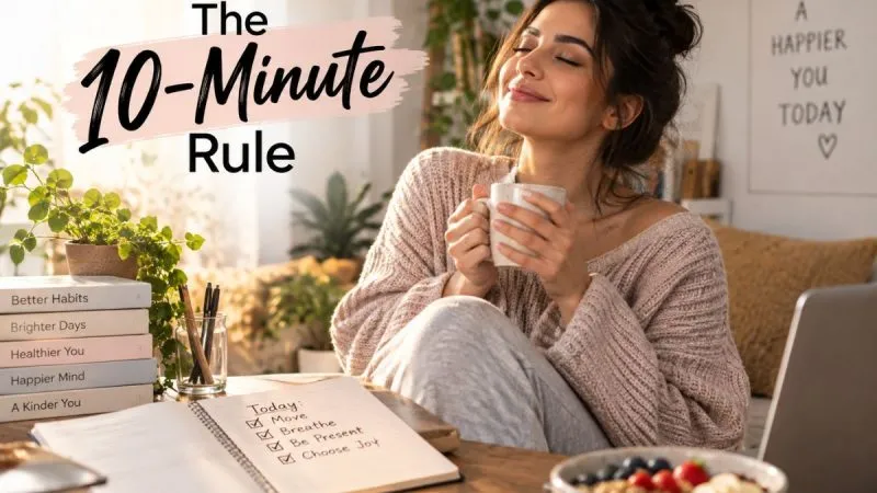 The 10-Minute Rule: Tiny Daily Habits That Can Make Your Life Feel Surprisingly Better 3 The 10-Minute Rule: Tiny Daily Habits That Can Make Your Life Feel Surprisingly Better