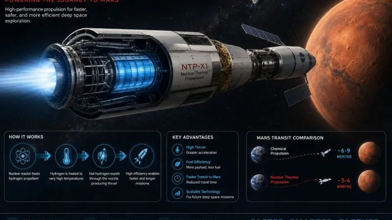 How Nuclear Thermal Propulsion Will Halve Mars Transit Times 3 How Nuclear Thermal Propulsion Will Halve Mars Transit Times