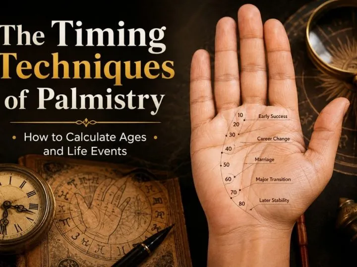 The Timing Techniques Of Palmistry: How To Calculate Ages And Life Events