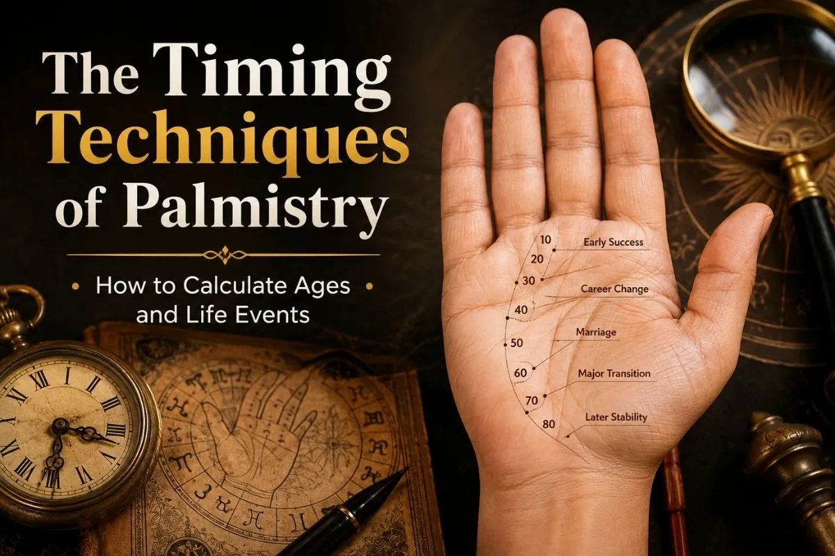 The Timing Techniques Of Palmistry: How To Calculate Ages And Life Events