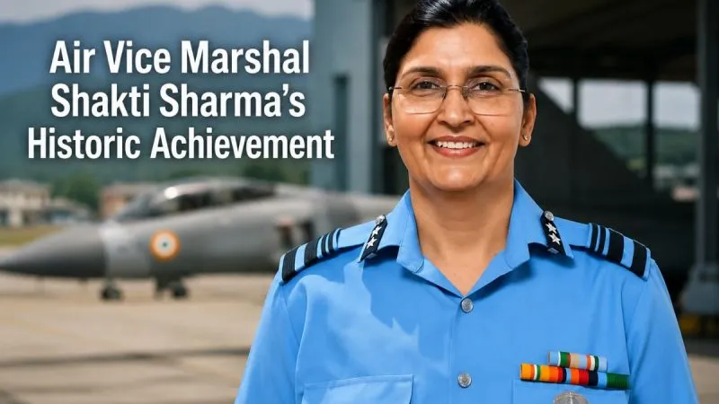 Air Vice Marshal Shakti Sharma Scripts History As Highest-Ranking Woman Officer In Indian Armed Forces