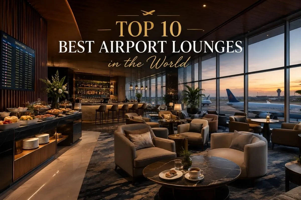 Top 10 Best Airport Lounges In The World: The Ultimate Guide To Flying In Luxury