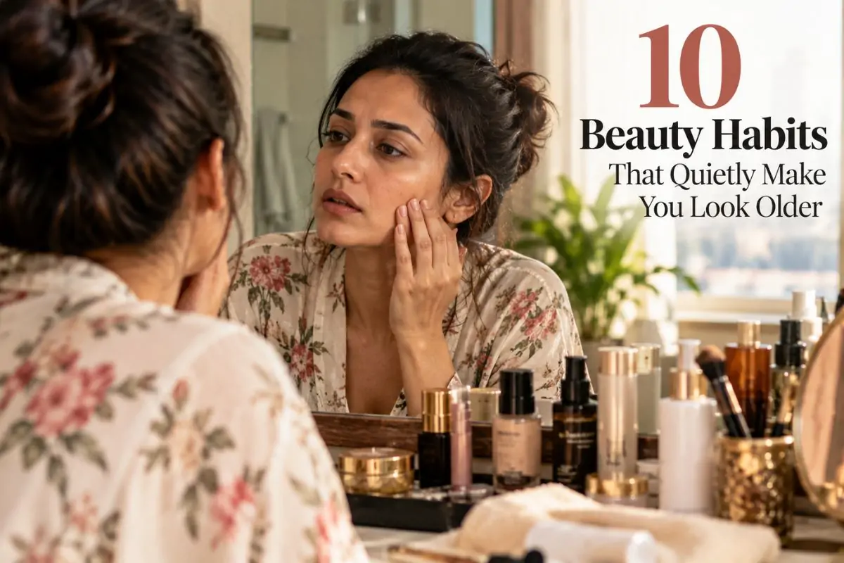10 Beauty Habits That Quietly Make You Look Older 1 10 Beauty Habits That Quietly Make You Look Older