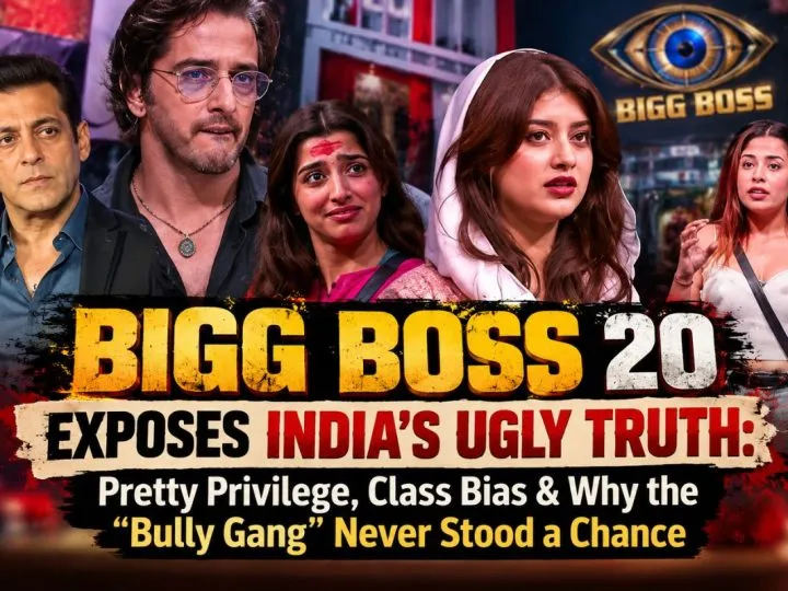 Bigg Boss 20 Is Not Just A Reality Show. It Is A Mirror Held Up To India’s Face And The Reflection Is Ugly, Familiar, And Deeply Classist.