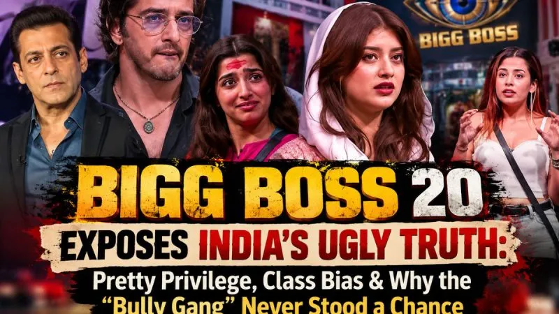 Bigg Boss 20 Is Not Just A Reality Show. It Is A Mirror Held Up To India’s Face And The Reflection Is Ugly, Familiar, And Deeply Classist. 5 Bigg Boss 20 Is Not Just A Reality Show. It Is A Mirror Held Up To India’s Face And The Reflection Is Ugly, Familiar, And Deeply Classist.