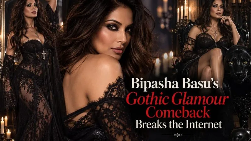 Bipasha Basu’s Gothic Glamour Comeback Breaks The Internet