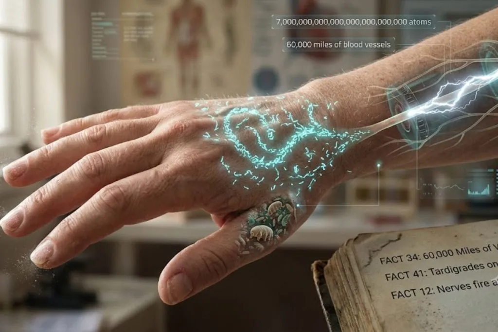 60 Wild Facts About The Human Body