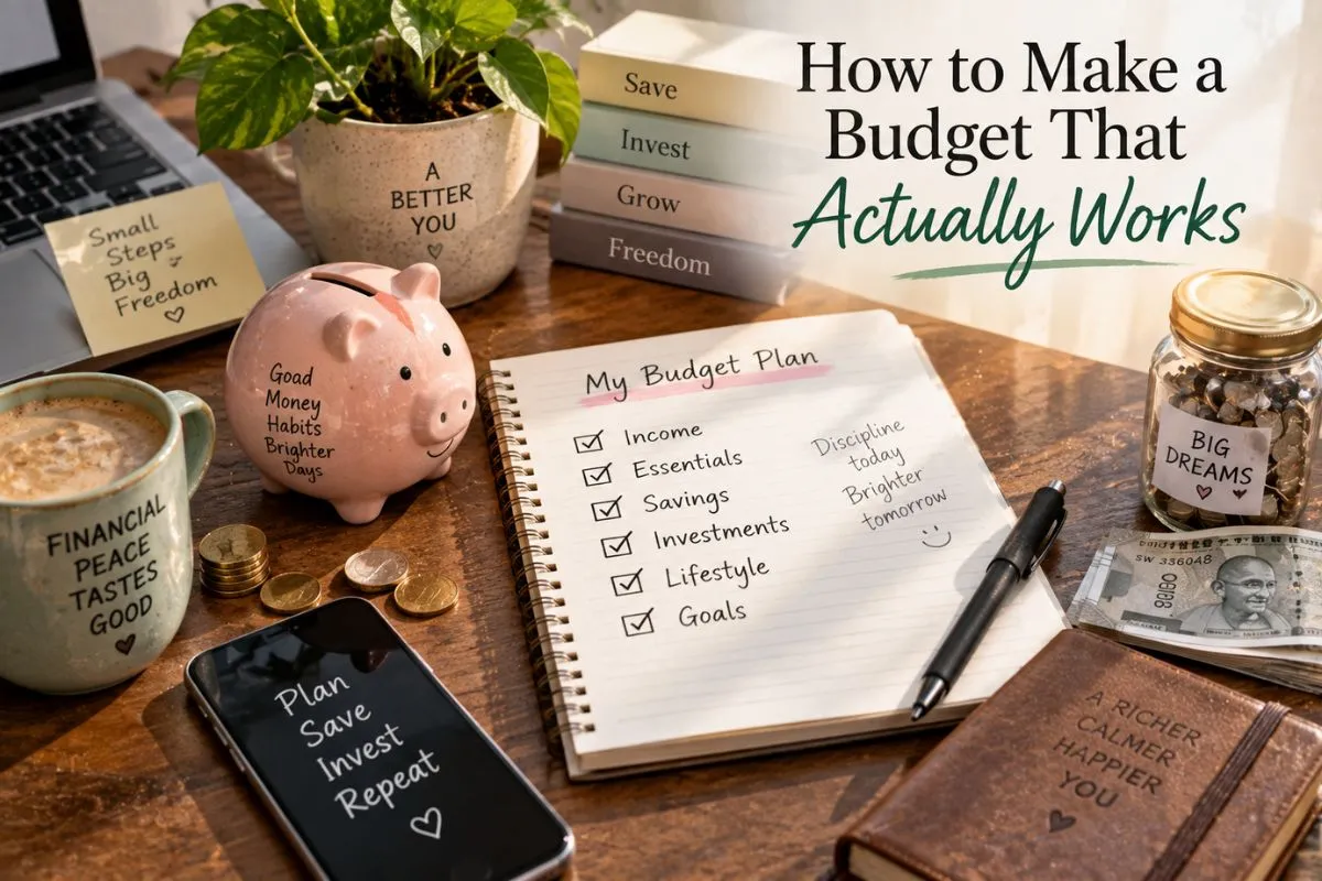 How To Make A Budget That Actually Works: A Simple Guide To Taking Control Of Your Money 1 How To Make A Budget That Actually Works: A Simple Guide To Taking Control Of Your Money
