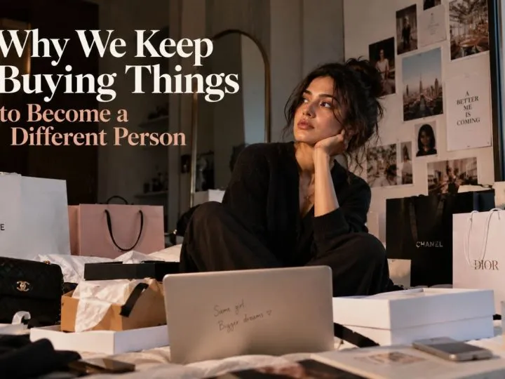 Why We Keep Buying Things To Become A Different Person