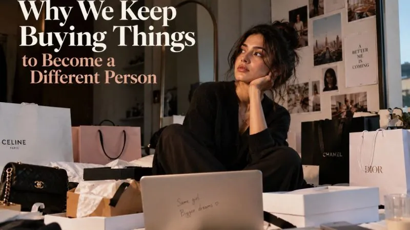 Why We Keep Buying Things To Become A Different Person 3 Why We Keep Buying Things To Become A Different Person